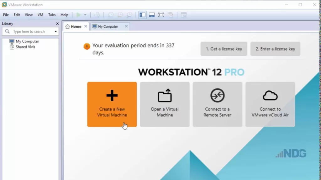 Creating a New Virtual Machine 